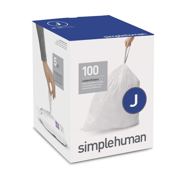 Ištraukiami šiukšlių maišai 100 vnt. 45 l J – simplehuman
