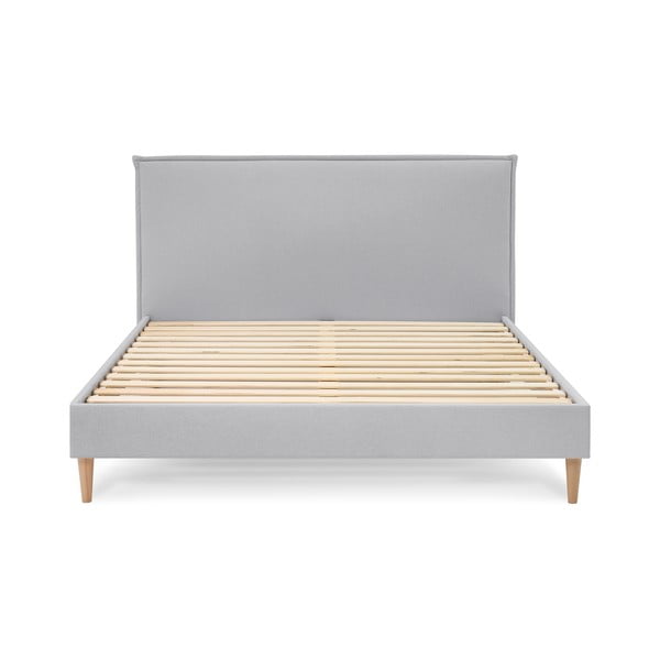 Pilka dvigulė lova Bobochic Paris Sary Light, 160 x 200 cm-image-3