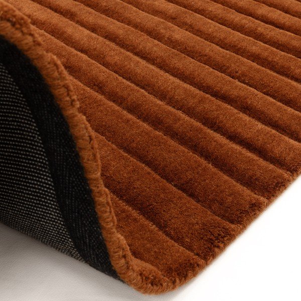 Rankų darbo terakotos spalvos iš vilnos kilimas 120x170 cm – Asiatic Carpets-image-2