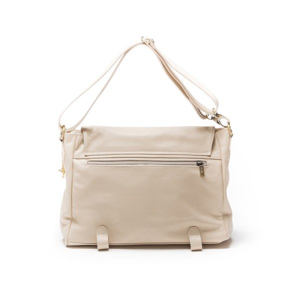 Odinė rankinė Luisa Vanini 2093 Beige-image-2