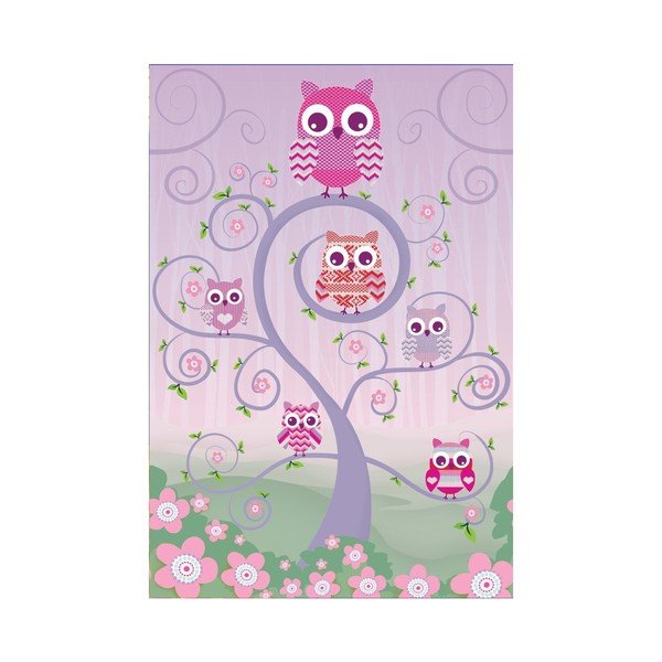 Didelio formato tapetai "Catherine Lansfield Owls", 158 x 232 cm-image-1