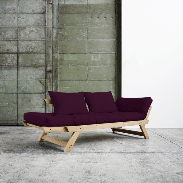 Kintama sofa "Karup Bebop Natural/Purple Plum-image-1