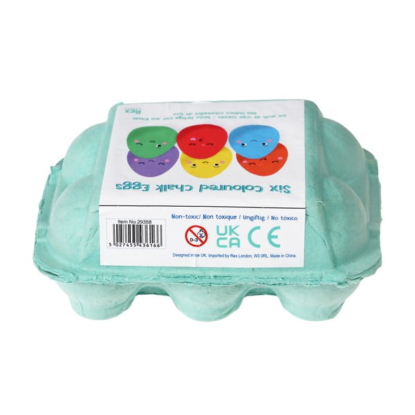 Spalvotos kreidelės Eggs – Rex London-image-2