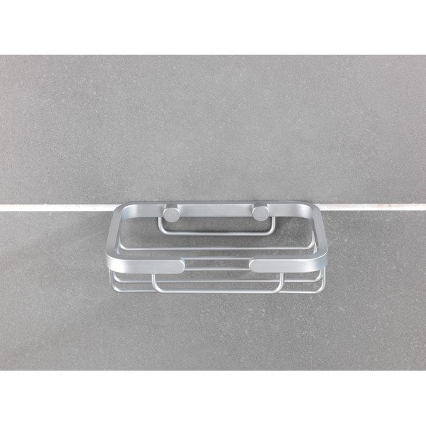 Sidabrinės spalvos sieninis muilo dozatorius Wenko Gomo-image-1