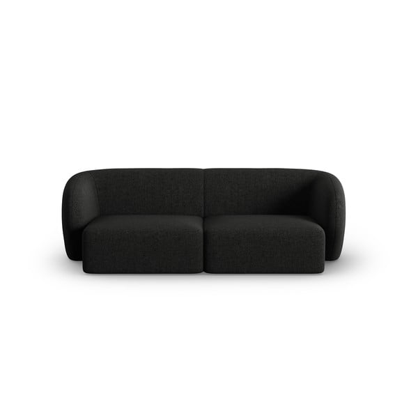 Sofa juodos spalvos 184 cm Shane – Micadoni Home