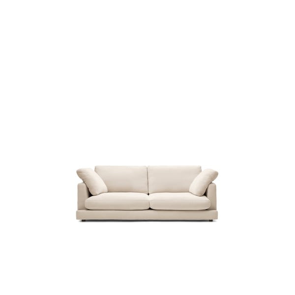 Sofa kreminės spalvos 210 cm Gala – Kave Home