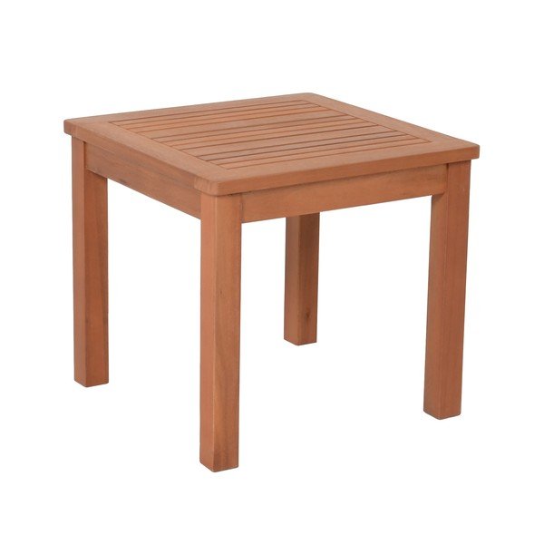 Iš eukalipto masyvo sodo šoninis staliukas 44x44 cm Tucson – Garden Pleasure-image-2