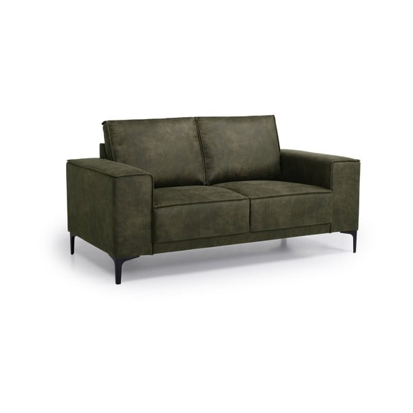 Iš dirbtinės odos sofa žalios spalvos 164 cm Copenhagen – Scandic-image-2