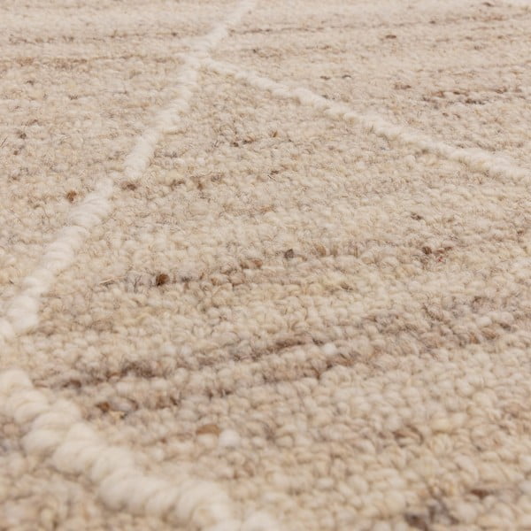 Kilimas iš vilnos natūralios spalvos 160x230 cm Noah – Asiatic Carpets-image-2