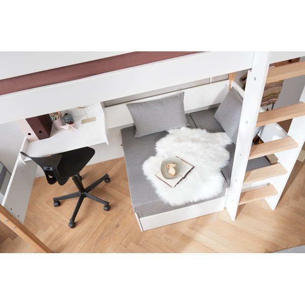 Balta sofa-lova Flexa White-image-1
