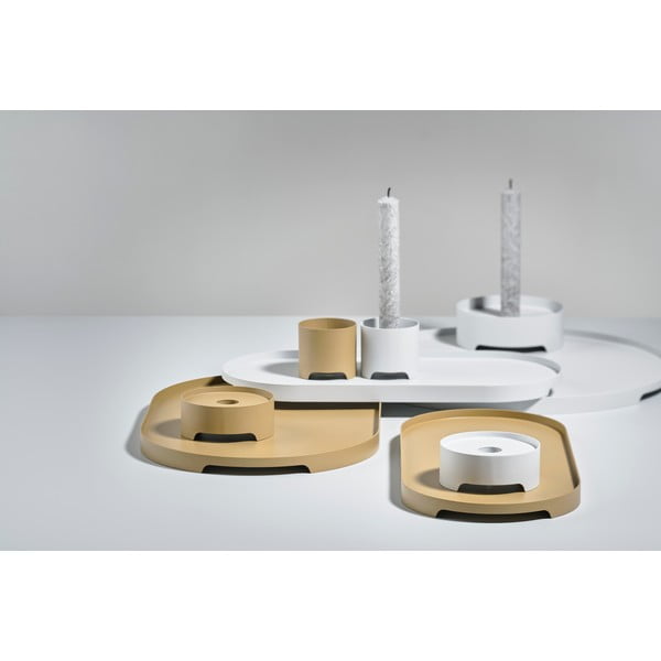 Šviesiai pilkas plieninis serviravimo padėklas Zone Singles-image-3