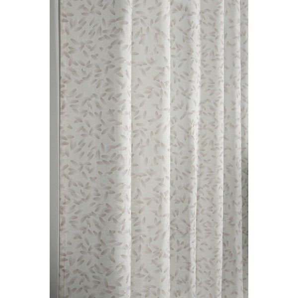 Baltos spalvos permatoma užuolaida 135x245 cm Zen Silence – Gardinia-image-2