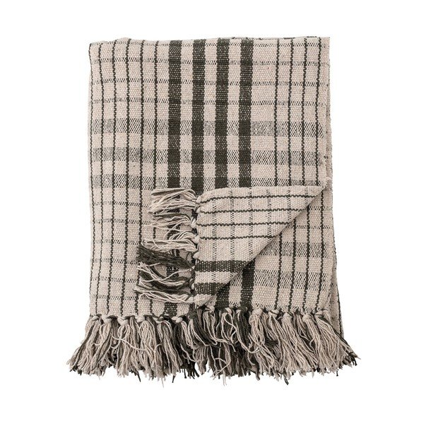 Viskozės antklodė 130x160 cm Fryd - Bloomingville-image-3