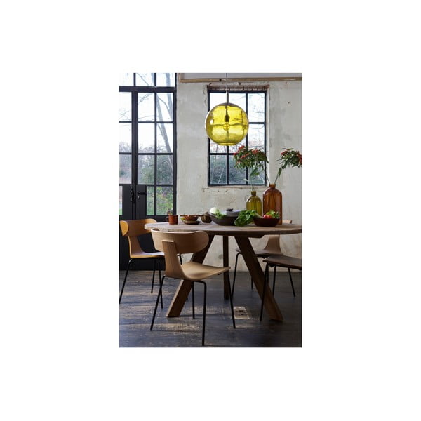 Valgomojo stalas iš uosio medienos BePureHome Tondo, ⌀ 140 cm-image-4