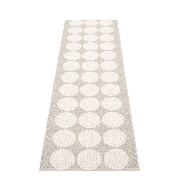 Smėlio spalvos/kreminės spalvos lauko kilimas 70x240 cm Hugo Linen Vanilla – Pappelina