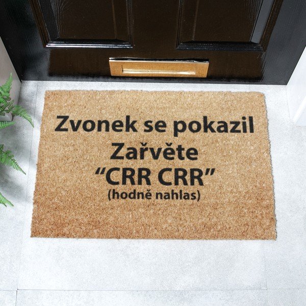 Iš kokoso pluošto grindų kilimėlis 40x60 cm Crr Crr – Artsy Doormats-image-2