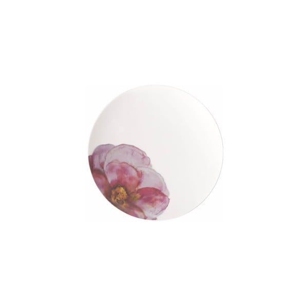 Balto ir rausvo porceliano lėkštė ø 28,5 cm Rose Garden - Villeroy&Boch