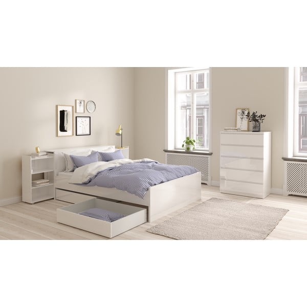 Galvūgalis baltos spalvos 145x80 cm Naia – Tvilum-image-1