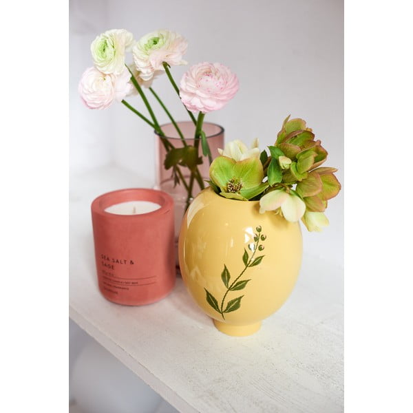 Aromatinė žvakė iš sojų vaško degimo laikas 55 h Fraga: Sea Salt and Sage – Blomus-image-1