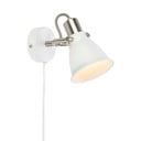 Baltas sieninis šviestuvas Markslöjd Alton