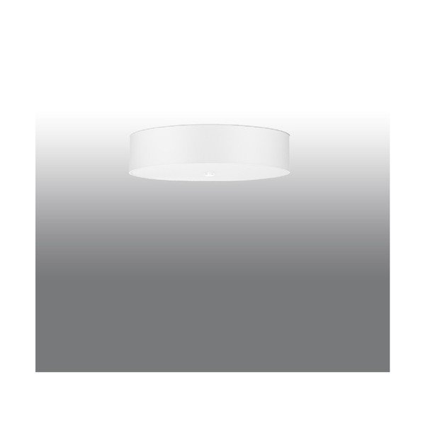 Baltas lubinis šviestuvas su stikliniu gaubtu ø 50 cm Herra - Sollux-image-2