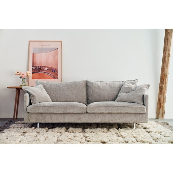 Šviesiai pilkos spalvos sofa 216 cm Julia – Sits-image-1