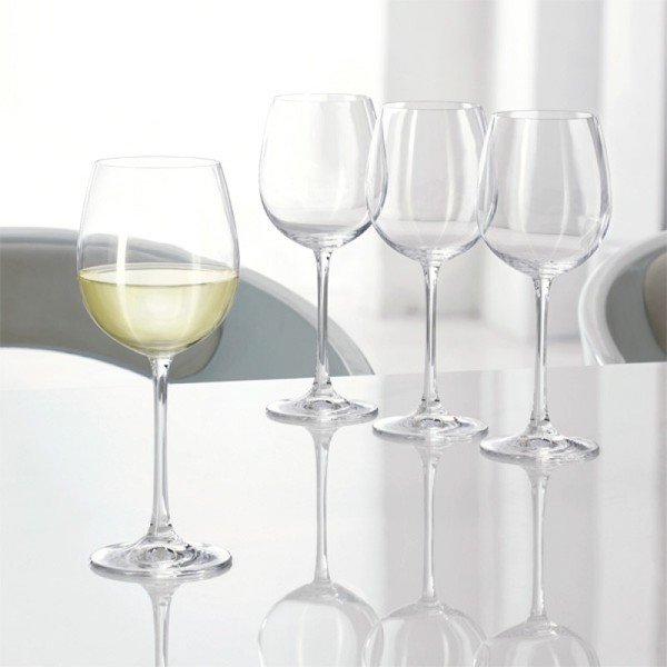 4 krištolinių baltojo vyno taurių rinkinys Nachtmann Vivendi Premium White Wine Goblet Set, 387 ml-image-1