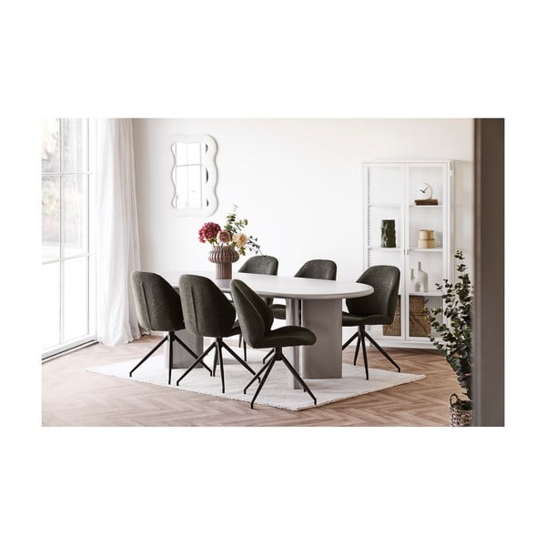 Rudos spalvos iš stiklo  vaza (aukštis 27 cm) Celia – House Nordic-image-2