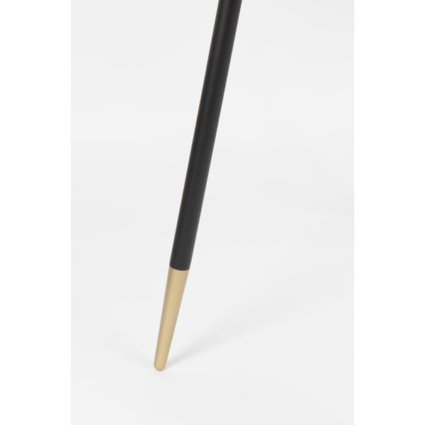Apvalios formos valgomojo stalas su riešutmedžio dekoro stalviršiu ø 91 cm Denise – White Label-image-4