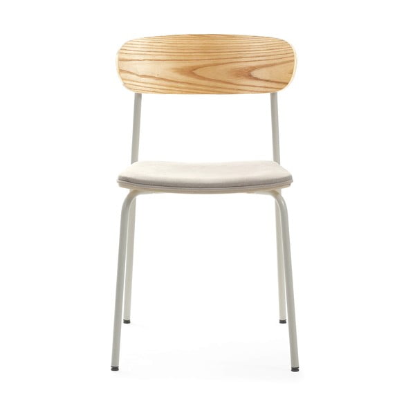 Valgomojo kėdės smėlio spalvos/natūralios spalvos 2 vnt. Adriana – Marckeric-image-2