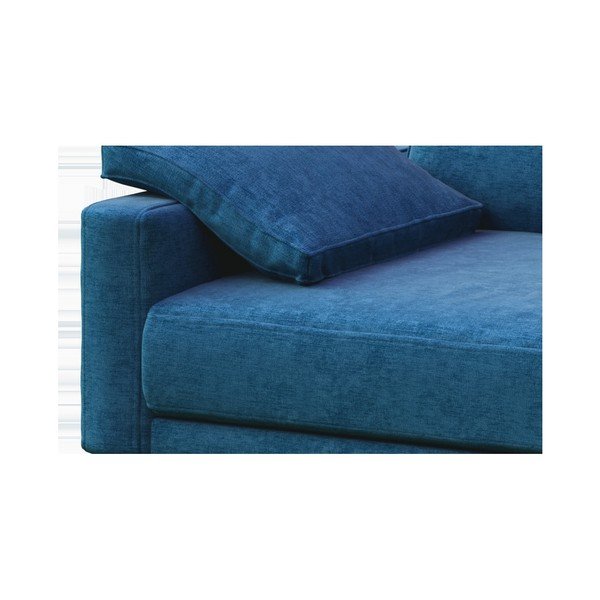 Mėlyna trivietė sofa su medinėmis kojomis MESONICA Musso Regular-image-3