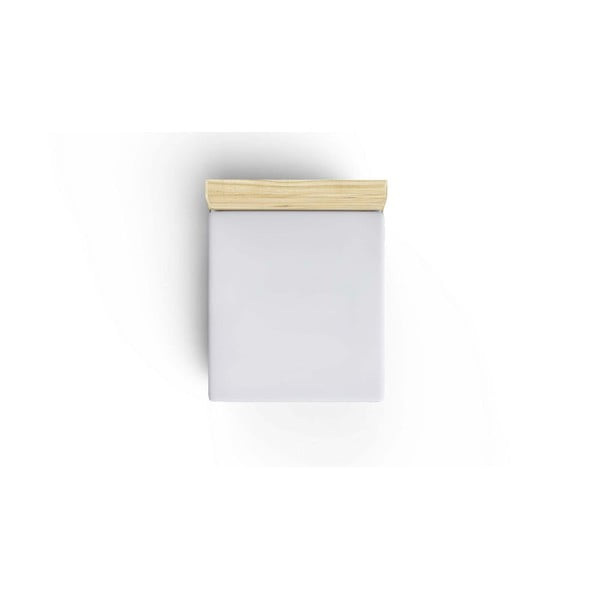 Iš medvilnės paklodė baltos spalvos su guma 140x200 cm – Mijolnir