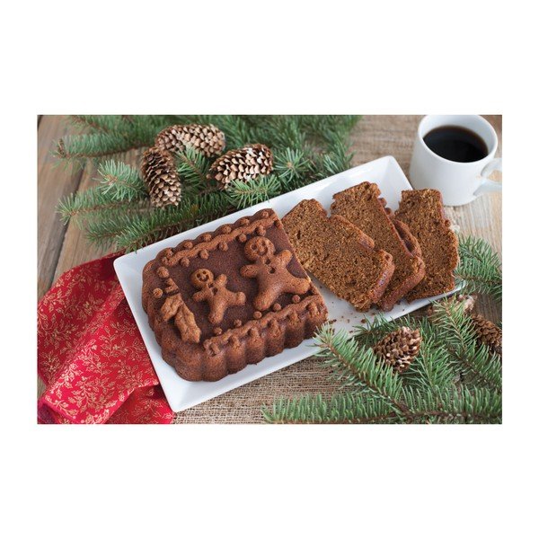 Sidabrinės spalvos sumuštinių forma Nordic Ware Gingerbread Family, 1,4 l-image-1