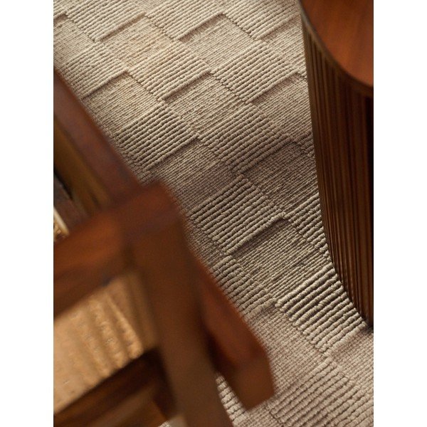 Rankų darbo rudos spalvos iš vilnos kilimas 200x300 cm Scala – Villeroy&Boch-image-4