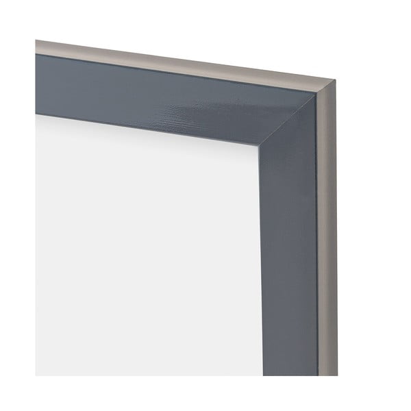 Pastatomas/pakabinamas rėmas iš plastiko pilkos spalvos 17x22 cm  -image-2