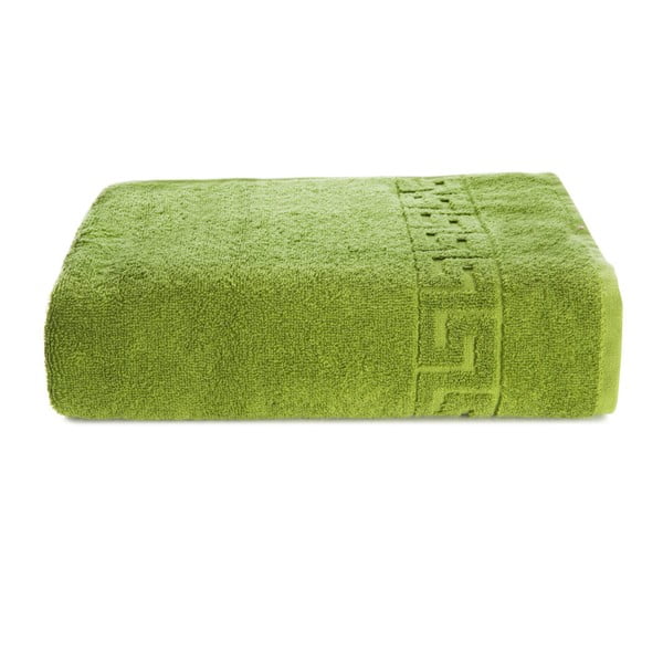 Žalias medvilninis vonios rankšluostis "Kate Louise Pauline", 70 x 140 cm