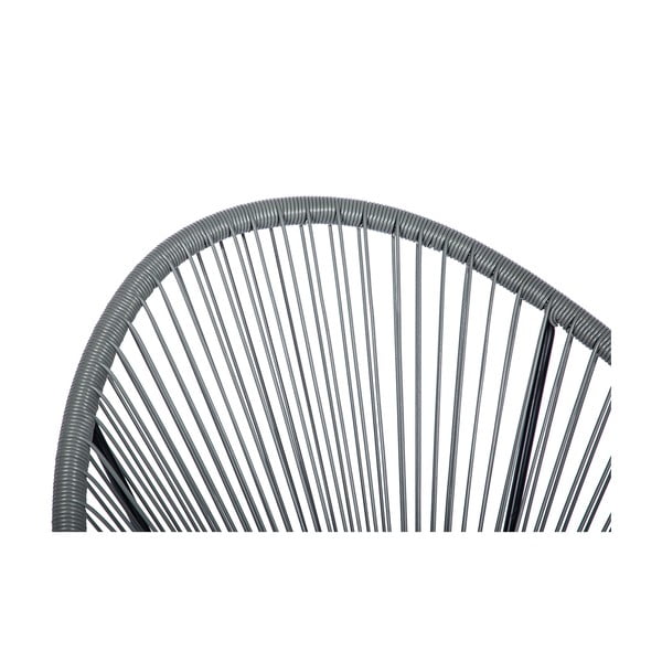 Pilkas sodo krėslas iš dirbtinio ratano Bonami Selection Avocado-image-4