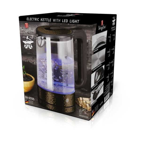 Juodas virdulys 1,7 l Primal Gloss Collection - BerlingerHaus-image-4