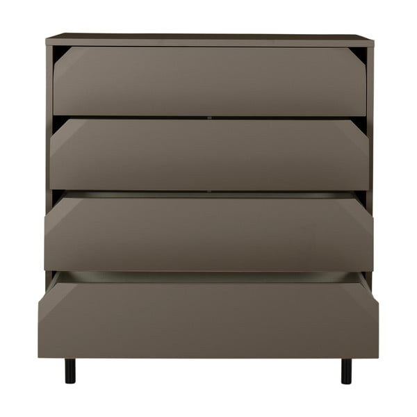 Tamsiai pilka aukšta komoda 90x96 cm Corner - Tenzo-image-2