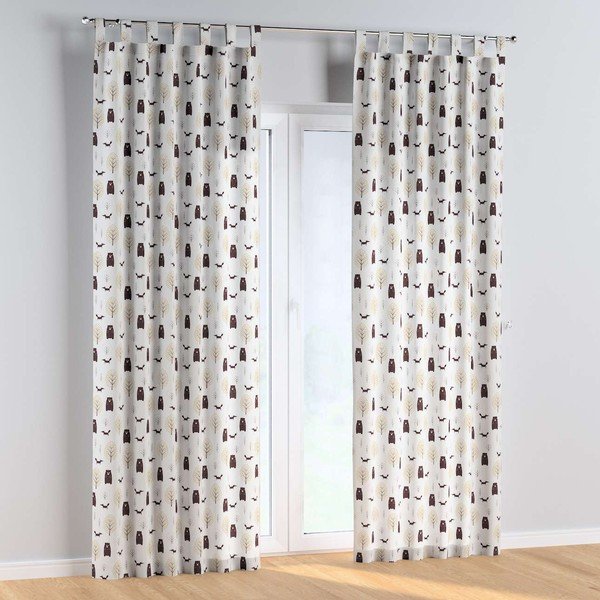 Vaikiškos užuolaidos 260x130 cm Magic Collection - Yellow Tipi-image-1