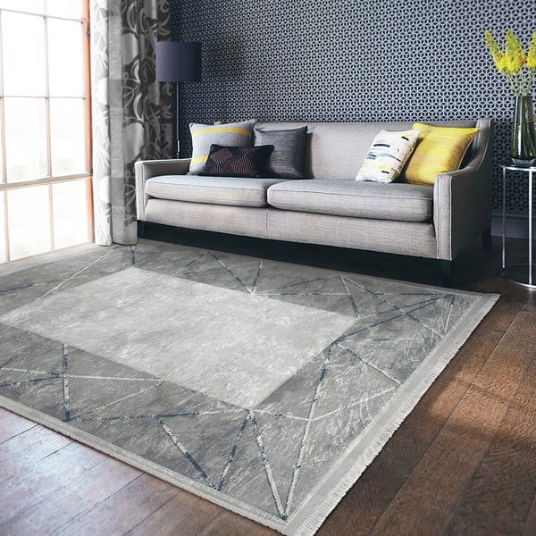 Pilkas kilimas 160x230 cm - Mila Home-image-4