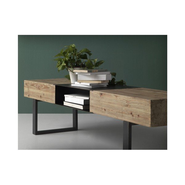 Televizoriaus spintelė su metalinėmis kojomis Geese Robust, 180 x 40 cm-image-1