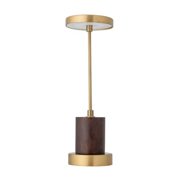 Stalinis šviestuvas auksinės spalvos LED su pritemdymo funkcija (aukštis 30 cm) su metaliniu gaubtu Chico – Bloomingville-image-2