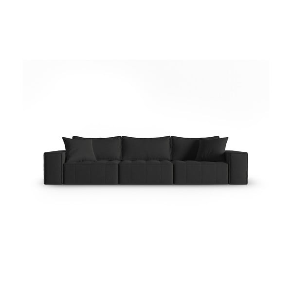 Sofa juodos spalvos 292 cm Mike – Micadoni Home
