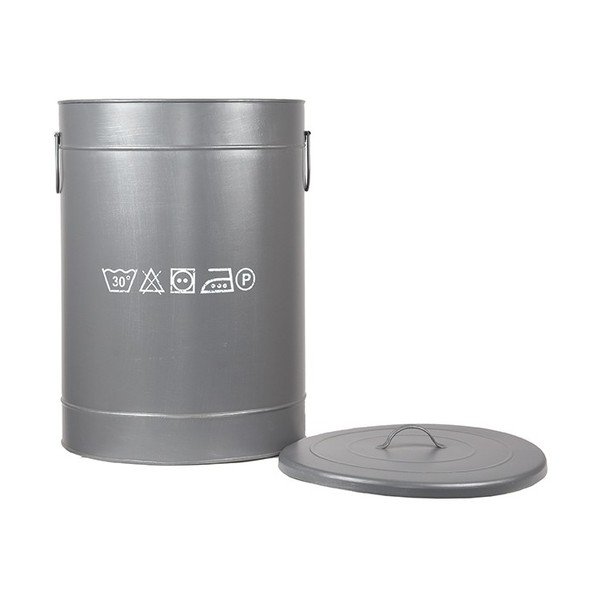 Metalinis skalbinių krepšys LABEL51, ⌀ 40 cm-image-3