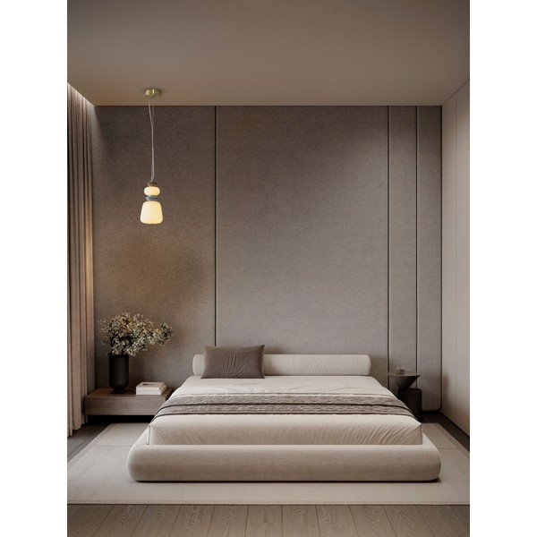 Baltos spalvos/auksinės spalvos iš metalo kabantis šviestuvas LED su pritemdymo funkcija ø 17 cm su porcelianiniu gaubtu/su stiklo gaubtu Palo – Nova Luce-image-2