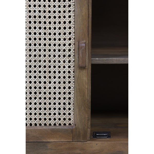 Rudos mangmedžio medienos komoda 88x84 cm Nipas - Light & Living-image-4