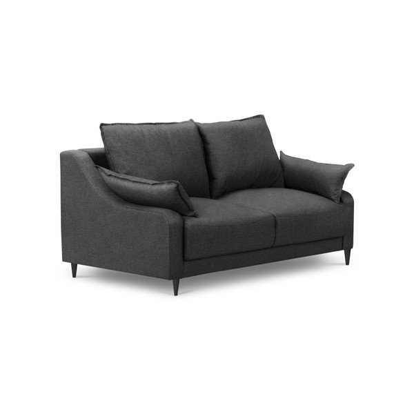 Tamsiai pilka sofa Mazzini Sofas Ancolie, 150 cm-image-2