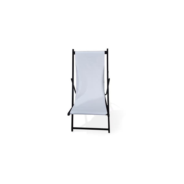 Baltas sulankstomas sodo gultas Bonami Essentials Deck, 106 cm ilgio-image-1