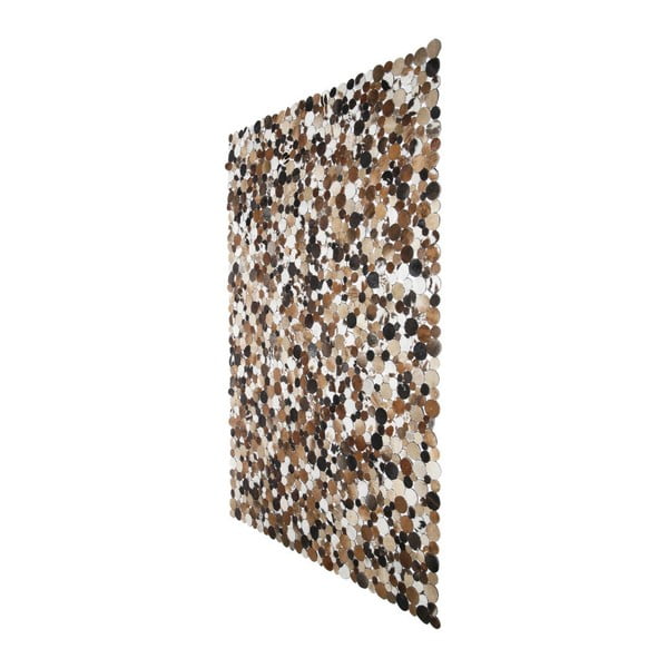 Karvės odos ir medvilnės kilimas "Kare Design Country", 170 x 240 cm
